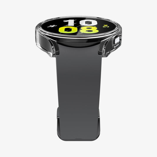 ACS03475 - Galaxy Watch 5/4 (44mm) Case Ultra Hybrid in crystal clear showing the bottom and front