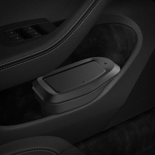 ACP09184 - Tesla Series Car Trash Bin TO282 H showing insert side of the car.