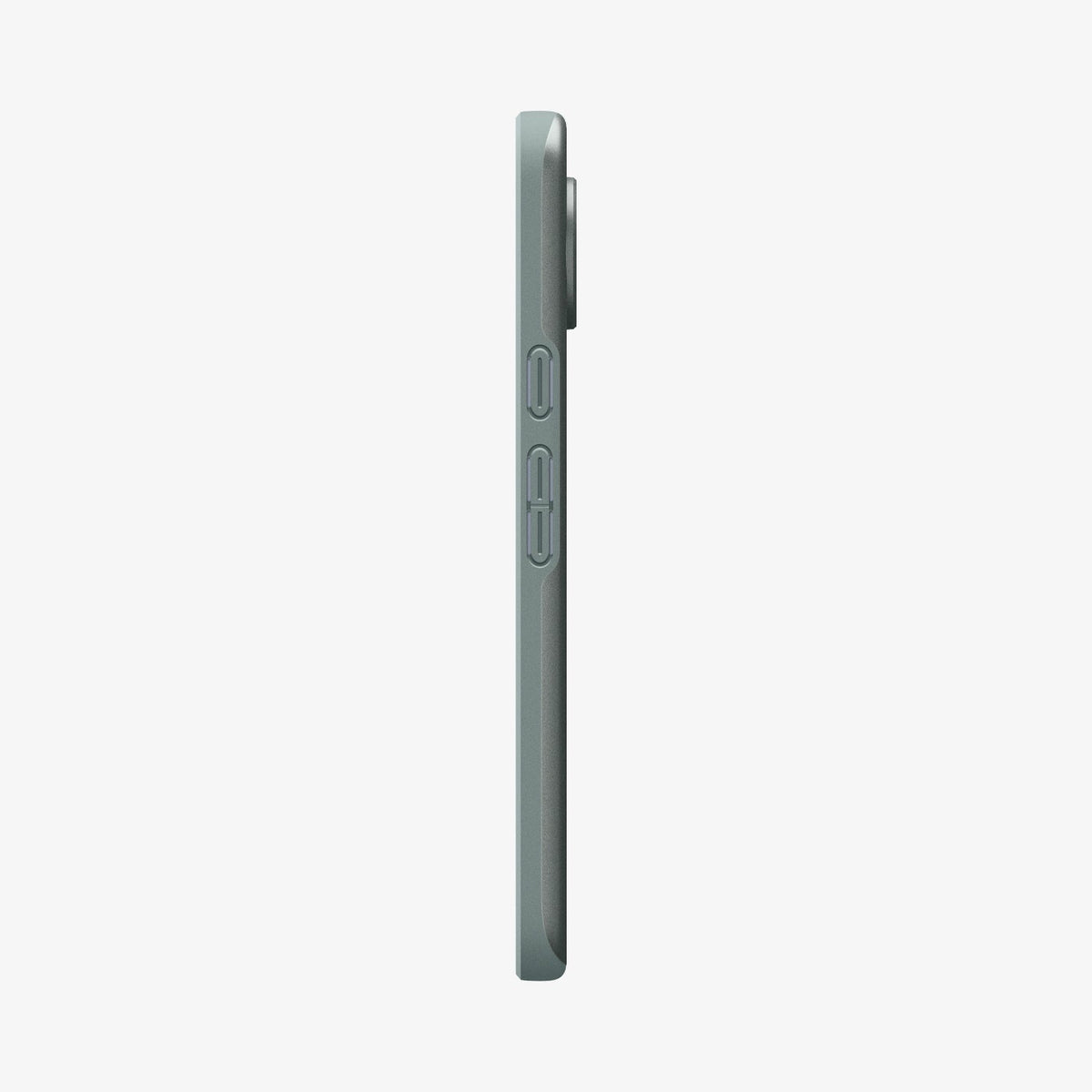 ACS09724 - Pixel 10 Pro XL Thin Fit (MagFit) in Sage Green showing the side