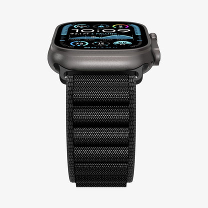 AMP10144 - Apple Watch Ultra (49mm) WBF1 in Black showing the partial front and side
