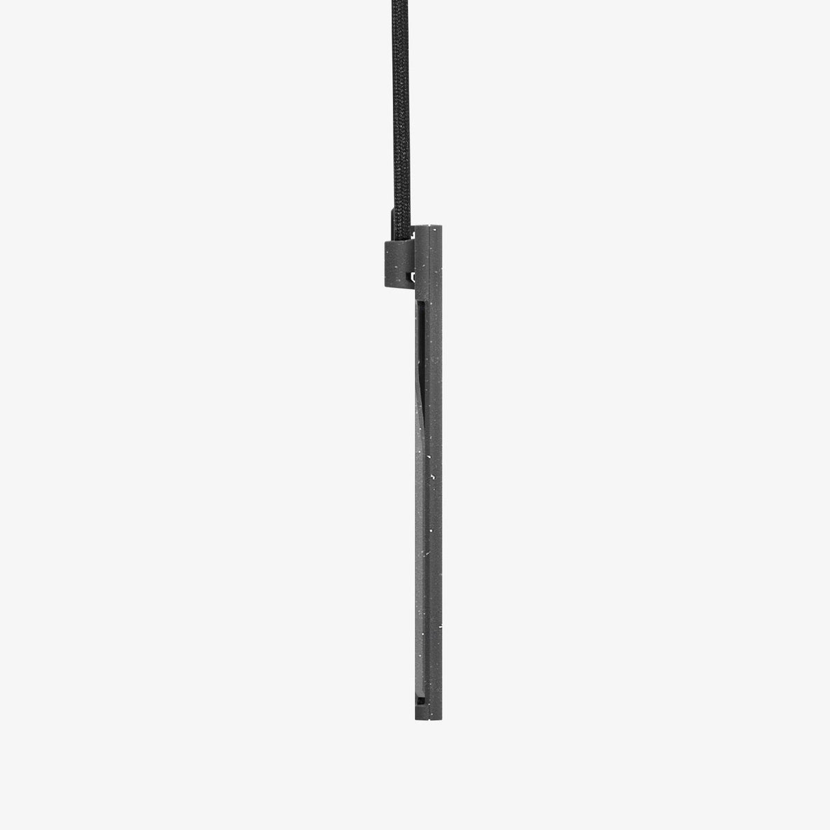 AFA08860 - Badge Holder MagSlide in Black showing the side