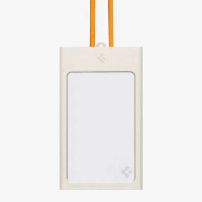 AFA09346 - Badge Holder MagSlide in Dune Beige showing the front