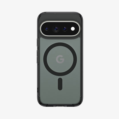 ACS11432 - Pixel 11 Pro Ultra Hybrid (Mag Fit) Frost Black case with a built in MagFit ring, camera protection, responsive button covers, and a slim profile.