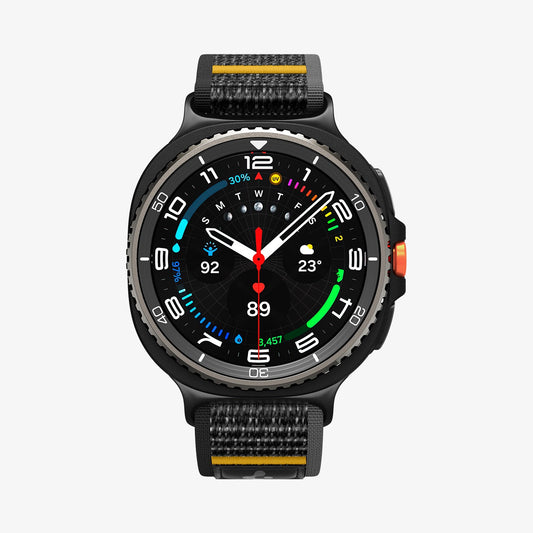 AMP10111 - Galaxy Watch 9 Series - Athlex Air in Active Black showing the front