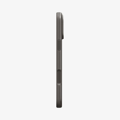 ACS09881 - iPhone 17 Pro Max Thin Fit (MagFit) in Gunmetal showing the side