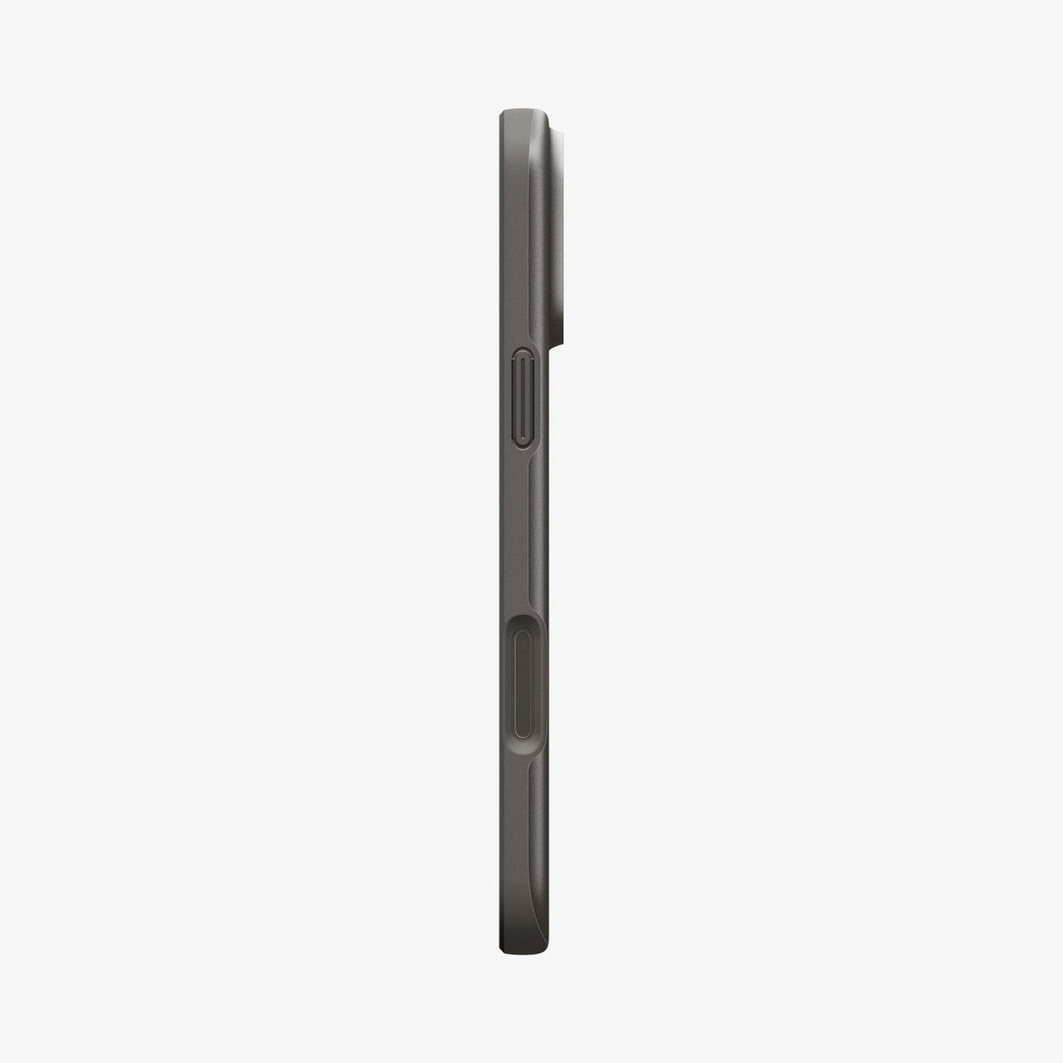 ACS09936 - iPhone 17 Pro Thin Fit (MagFit) in Gunmetal showing the side