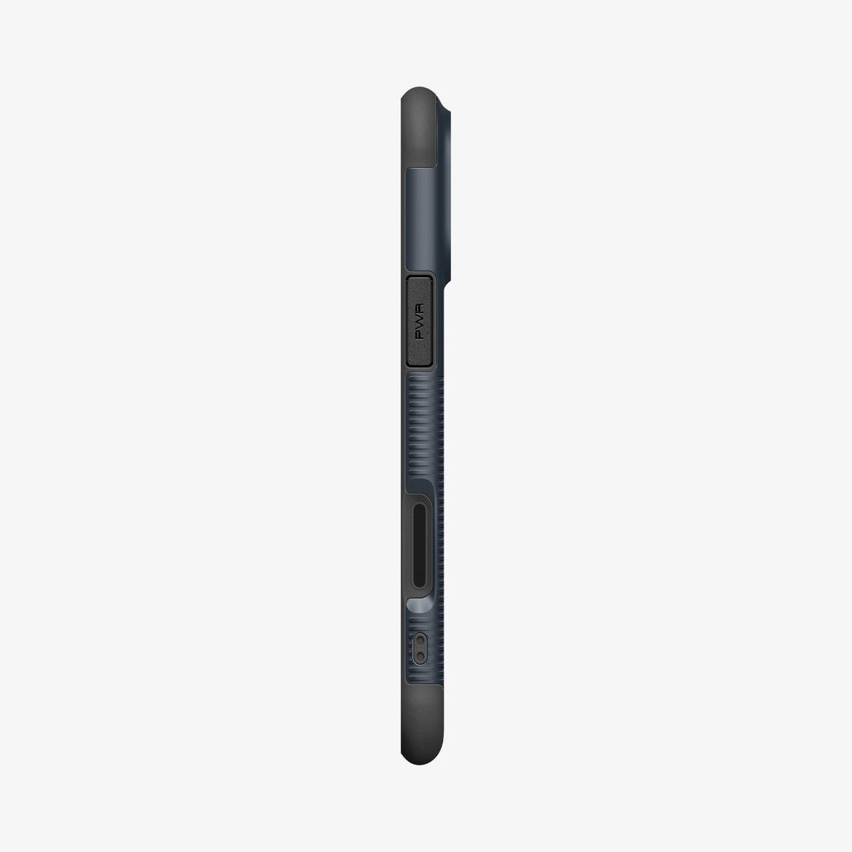 ACS09602 - iPhone 17 Pro Max Slim Armor (MagFit) in Metal Slate showing the side