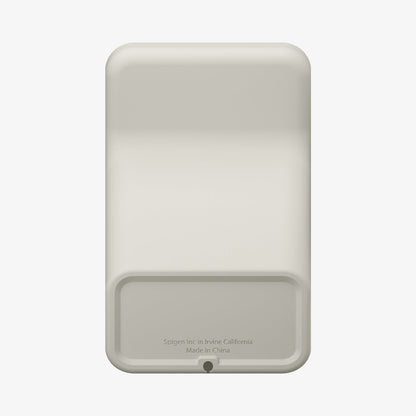 AMP09171 - Magsafe Charger Stand (Mag Fit) in Dune Beige showing the back