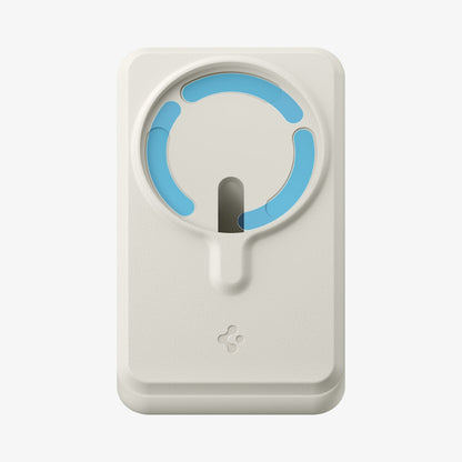 AMP09171 - Magsafe Charger Stand (Mag Fit) in Dune Beige showing the front