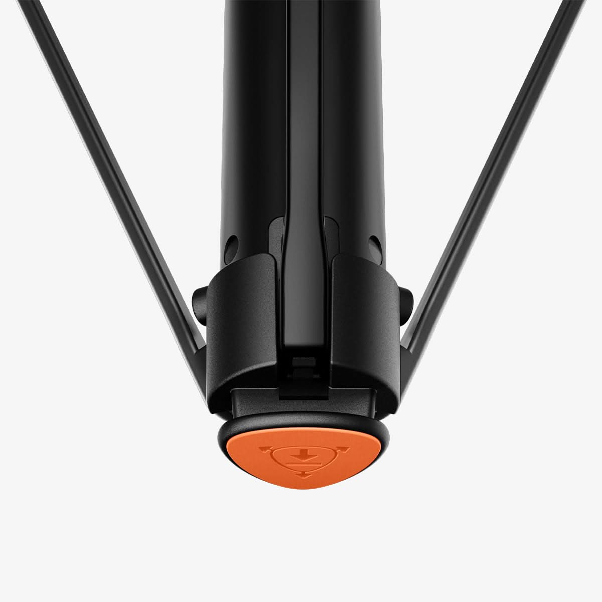 AMP09534 - s581w selfie stick magfit in black showing the triple back part.