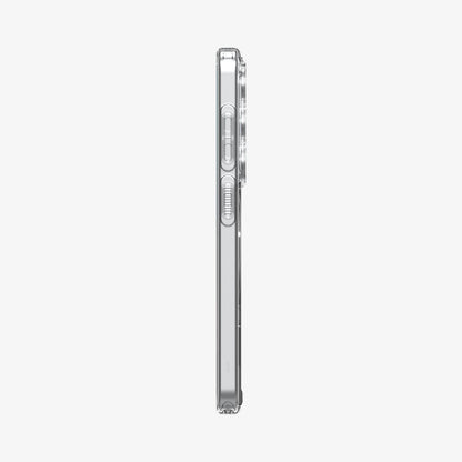 ACS10964 - Galaxy S26 Plus Case Ultra Hybrid (Mag Fit) Crystal Clear showing the side