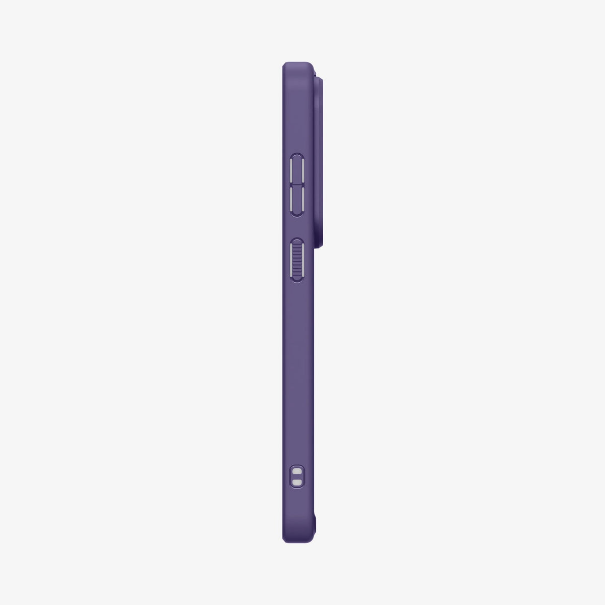 ACS11161 - Galaxy S26 Ultra Case Ultra Hybrid (Mag Fit) Deep Purple showing the side
