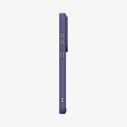 ACS11161 - Galaxy S26 Ultra Case Ultra Hybrid (Mag Fit) Deep Purple showing the side