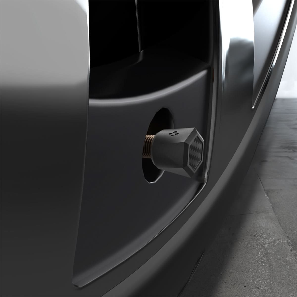 ACP09331 - Tesla Series Valve Stem Cover VS100 showing detail