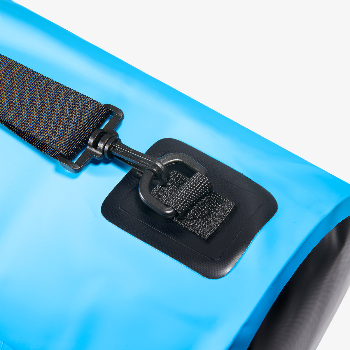 AMP06024 - AquaShield Waterproof Bag A630 in blue showing the side buckle secure strap
