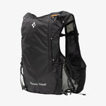 AMP10224 - Dynamic Shield™ Running Vest | A721 M-L in Black showing the back and partial inner.