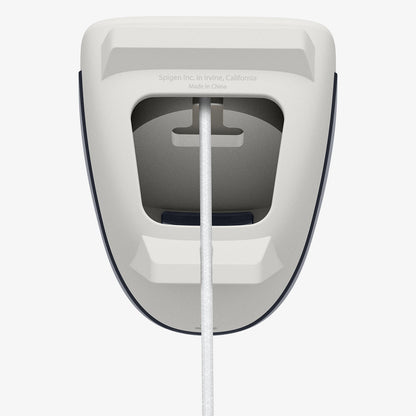 AMP09340 - Apple Watch Classic C1 Charger Stand in graphite showing bottom part and insert charging cable.