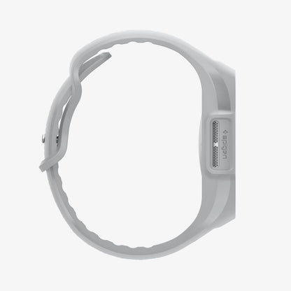ACS09318 - Apple Watch 10 (46mm) Case Liquid Air Pro in Gray showing the side