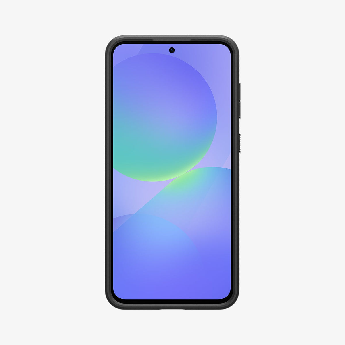 ACS09199 - Galaxy A36 5G Case Liquid Air in Matte Black showing the front