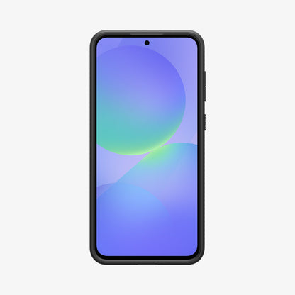 ACS09199 - Galaxy A36 5G Case Liquid Air in Matte Black showing the front