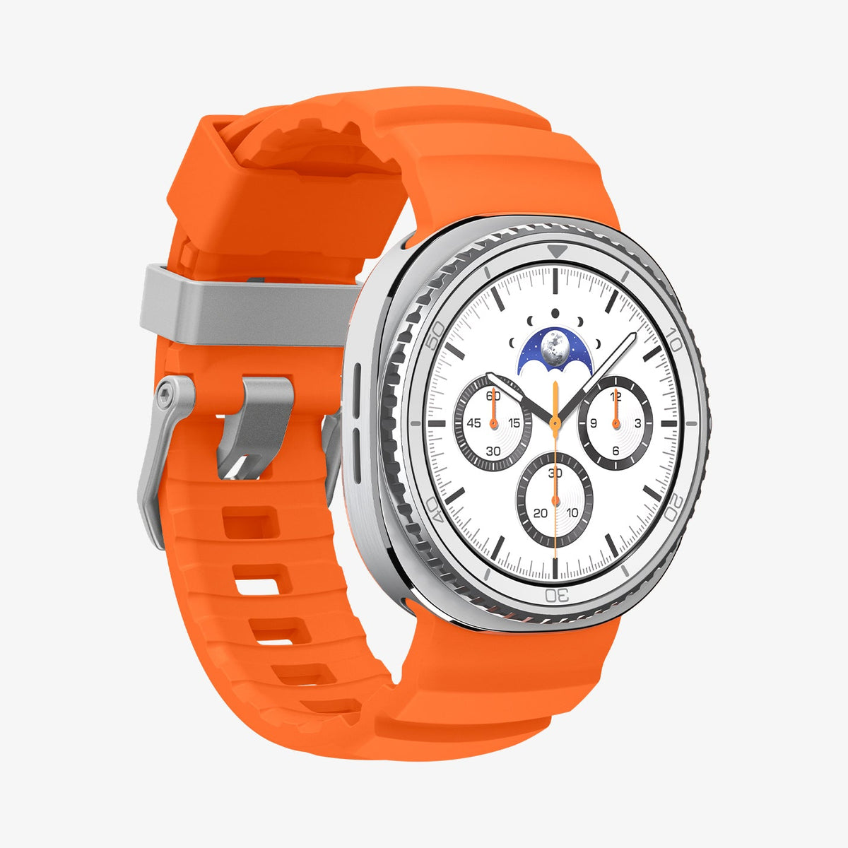 AMP10152 - SWi-9 Series WBS2 in orange showing the front, bottom and side