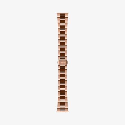600WB24982 - Galaxy Watch Band (20mm) Modern Fit in rose gold showing the watch band laid out flat
