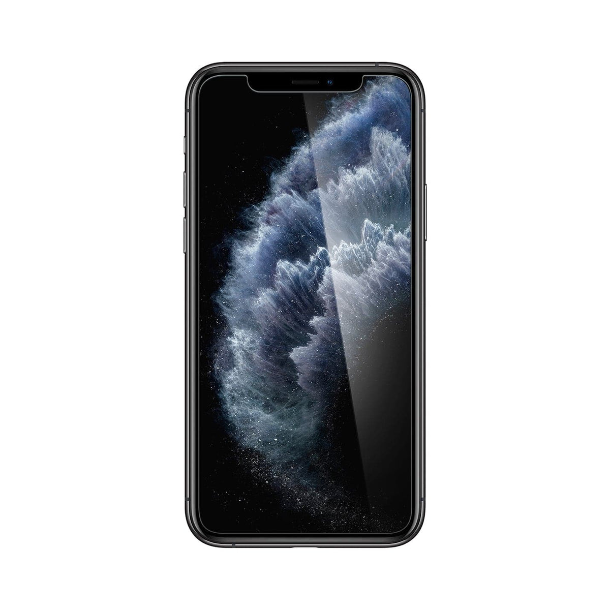 063GL25358 - iPhone XS / X Screen Protector GLAS.tR EZ Fit showing the front