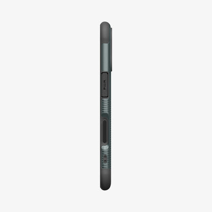 ACS09688 - iPhone 17 Slim Armor (MagFit) in Abyss Green showing the side