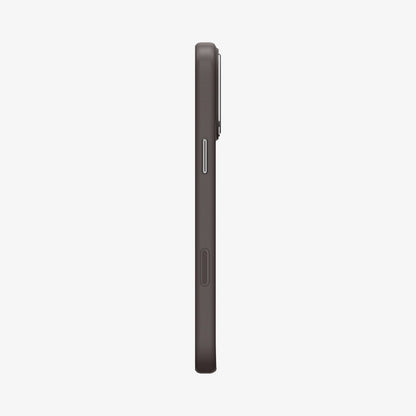 ACS09609 - iPhone 17 Pro Max Urban Fit T (MagFit) in Mocha Brown showing the side