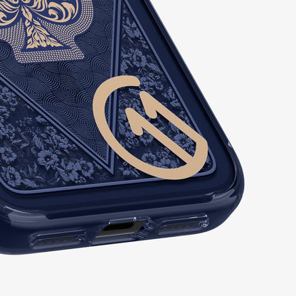 ACS10409 - iPhone 17 Pro Max Series Case c11 Fearless Edition (MagFit) showing the back zoomed in on c11 logo