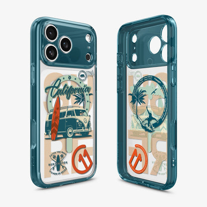 ACS10169 - iPhone 17 Pro Max Series Case c11 Series Huntington Edition (MagFit) showing the back, sides and inside of case