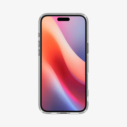 ACS08079 - iPhone 16 Plus Case Ultra Hybrid Zero One (MagFit) in Zero One White showing the front