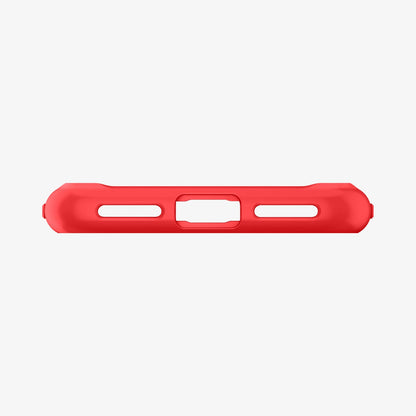 042CS21724 - iPhone SE Ultra Hybrid case in red showing the bottom