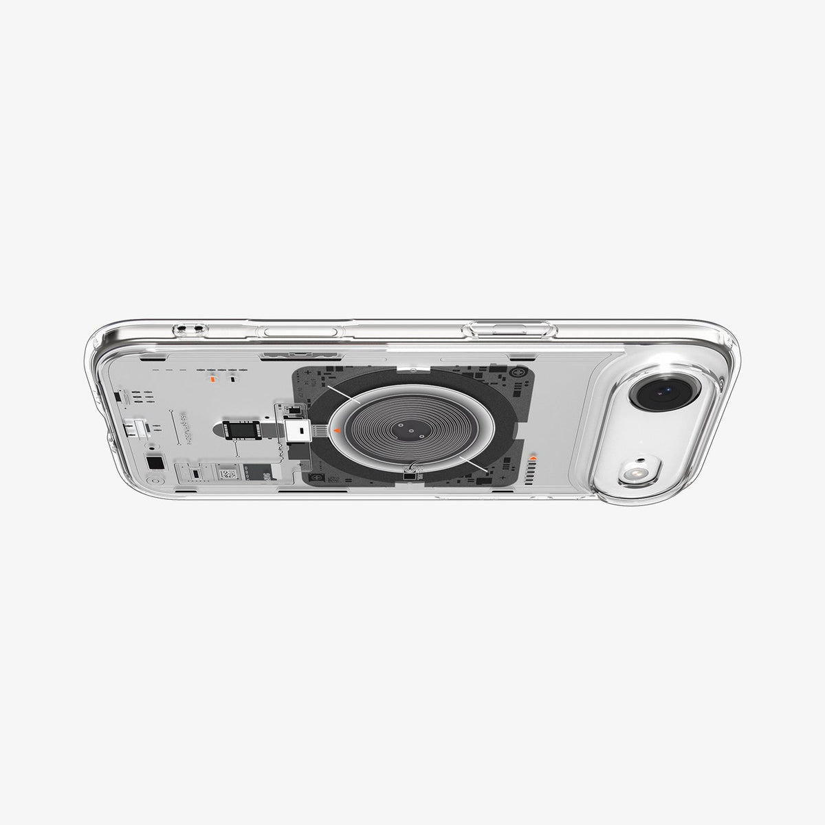 ACS10059 - iPhone 17 Air Ultra Hybrid Neo One (MagFit) showing layer and magfit magnet above the case