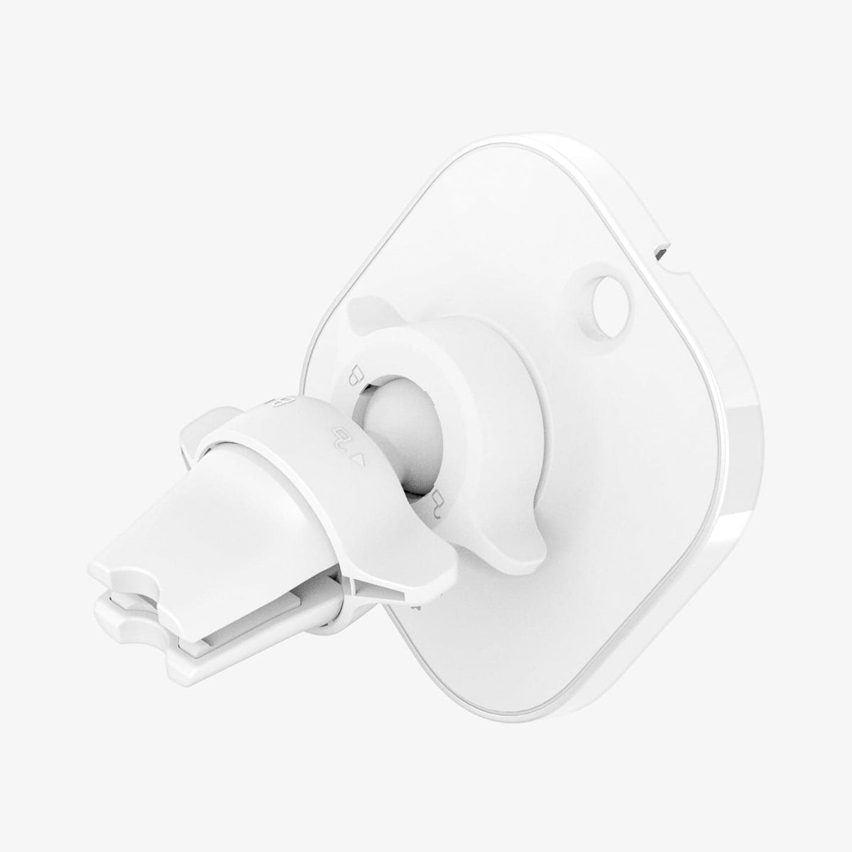 ACP03163 - MagFit Car Mount (MagFit) in white showing the back