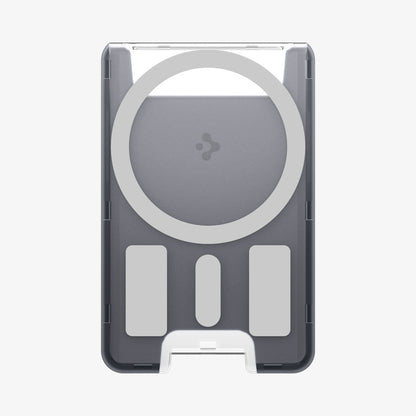 AFA07398 - MagSafe Card Holder Classic C1 (MagFit) in Graphite showing the back