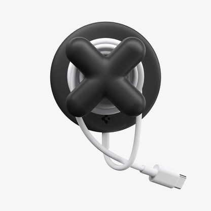 AMP10137 - O-Mag Charging Grip (MagFit) | OM107 in Black showing cable with back part