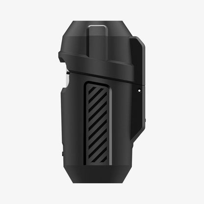 ACS09481 - Pixel Buds 2a Case Lock Fit in black showing the side