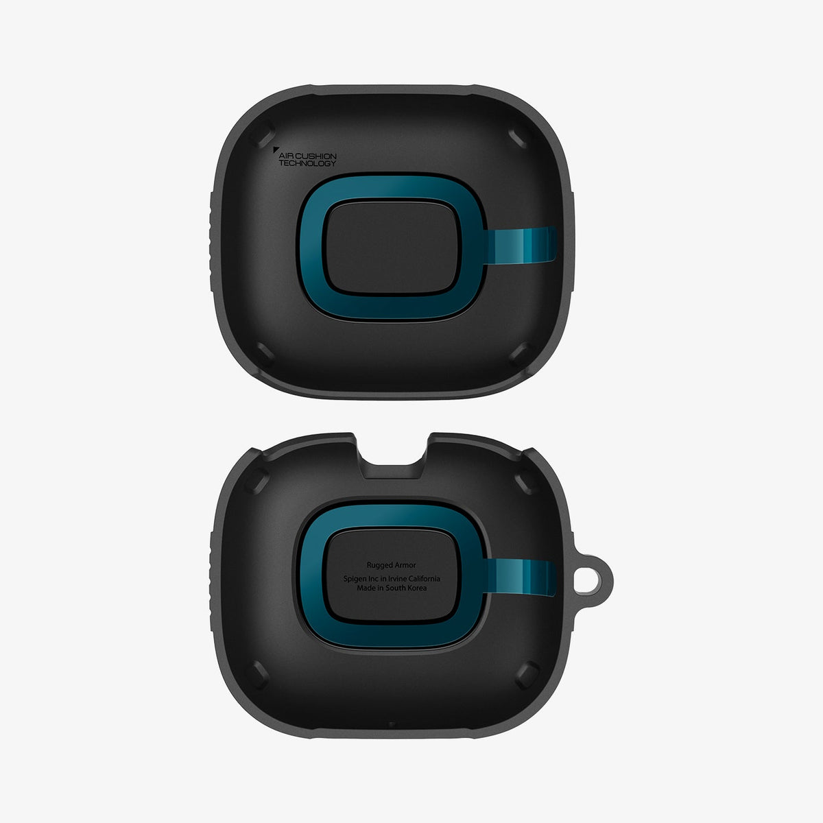 ACS09441 - Powerbeats Pro 2 Rugged armor in matte black showing the inside of case