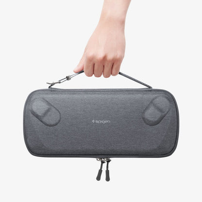 AGP11146 - ROG Xbox Ally X Series - Klasden Pouch showing front holding with hand