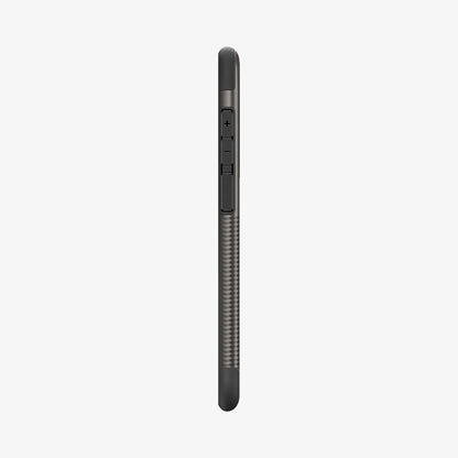 ACS10230 - Galaxy S25 FE Slim Armor (MagFit) in Gunmetal showing the side with side buttons