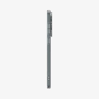 ACS09426 - Galaxy S25 Edge Case Liquid Crystal in Space Crystal showing the side
