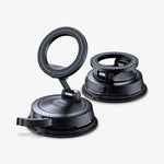 ACP11839 - Two Spigen STK120 mount bases shown separately, one with the arm and ring attached and one showing the base alone
