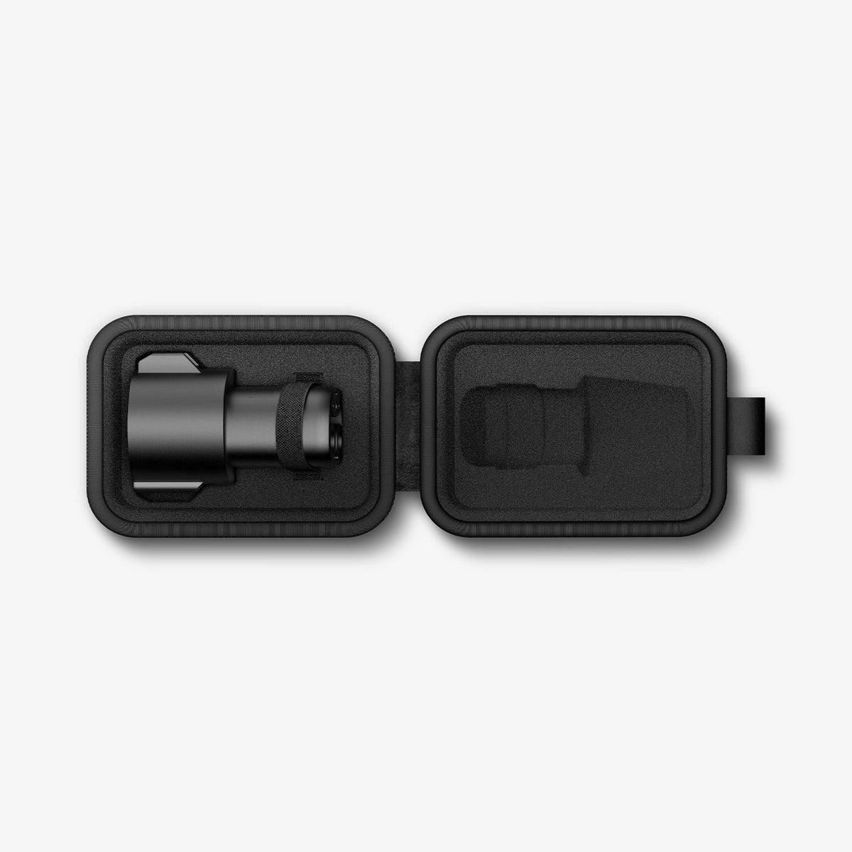 ACS09016 - Tesla SAE J1772 Charging Adapter Case TO254 in Black showing the inner
