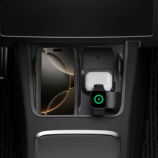 ACP09019 - 3 in 1 Charging Organizer | TO272 Model 3 (2021 - 2023) showing charging device