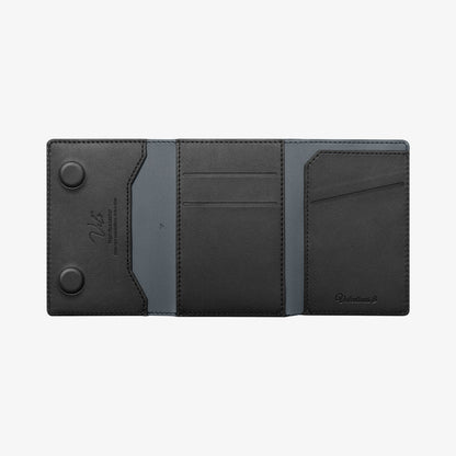 AFA09133 - MagSafe Card Holder Valentinus S (MagFit) in Black showing the inner