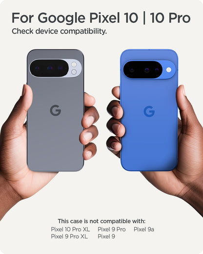 ACS09710 - Pixel 10 Pixel 10 Pro in midnight blue showing the compatibility. Only compatible with Pixel 10 Pixel 10 Pro