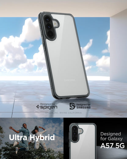 ACS11124 - Spigen Ultra Hybrid case for Samsung Galaxy A57 5G in Space Crystal - designed by Spigen, Irvine California