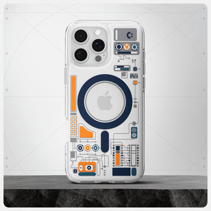 ACS08727 - iPhone 16 Pro Ultra Hybrid Analogue (Mag Fit) showing back
