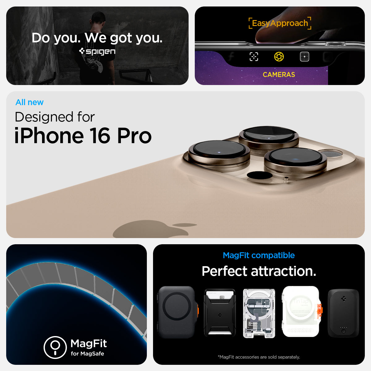 ACS08792 - iPhone 16 Pro Case Ultra Hybrid Neo One (MagFit) do you. we got you. easy approach. all new designed for iPhone 16 pro max. Magfit for magsafe. Magfit compatible. perfect attraction.